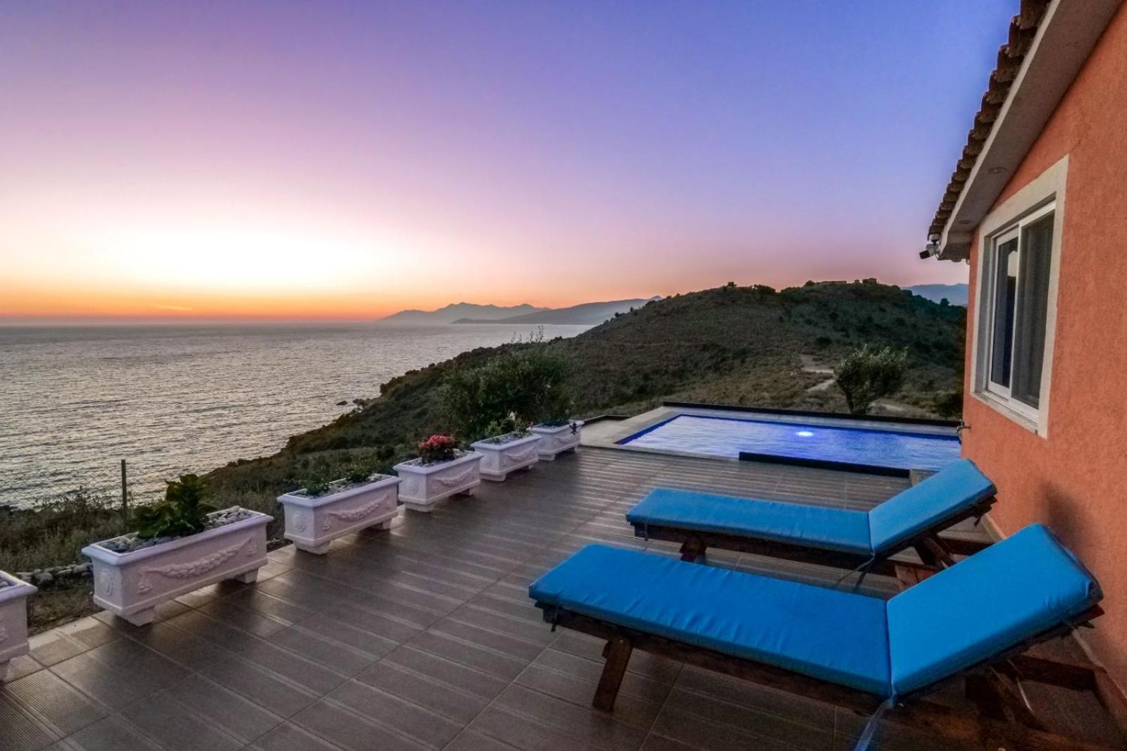 Twins Villa Sarandë Exterior foto